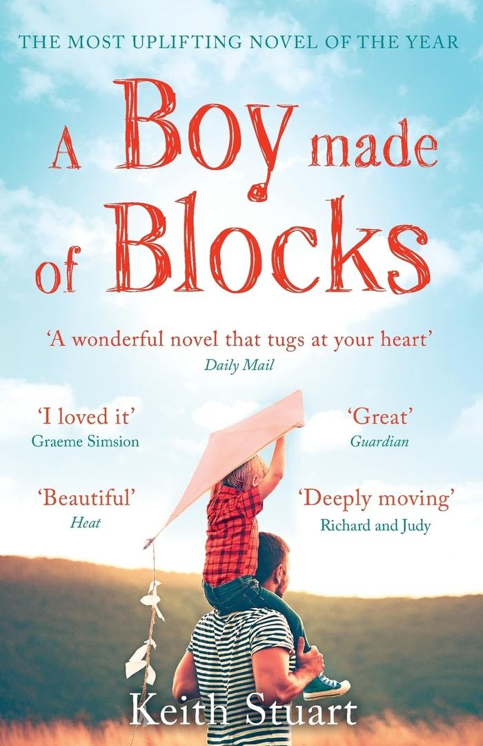 Couverture du livre « A BOY MADE OF BLOCKS - THE MOST UPLIFTING NOVEL OF THE YEAR » de Keith Stuart, librairie Les Contes Infusés à Corte