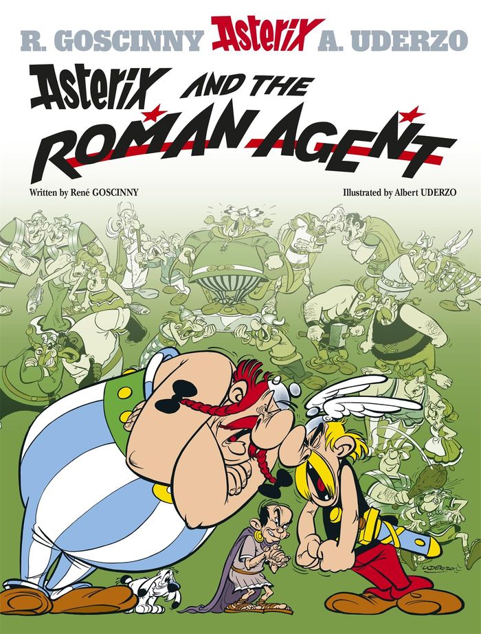 Couverture du livre « ASTERIX: ASTERIX AND THE ROMAN AGENT - ALBUM 15 », librairie Les Contes Infusés à Corte