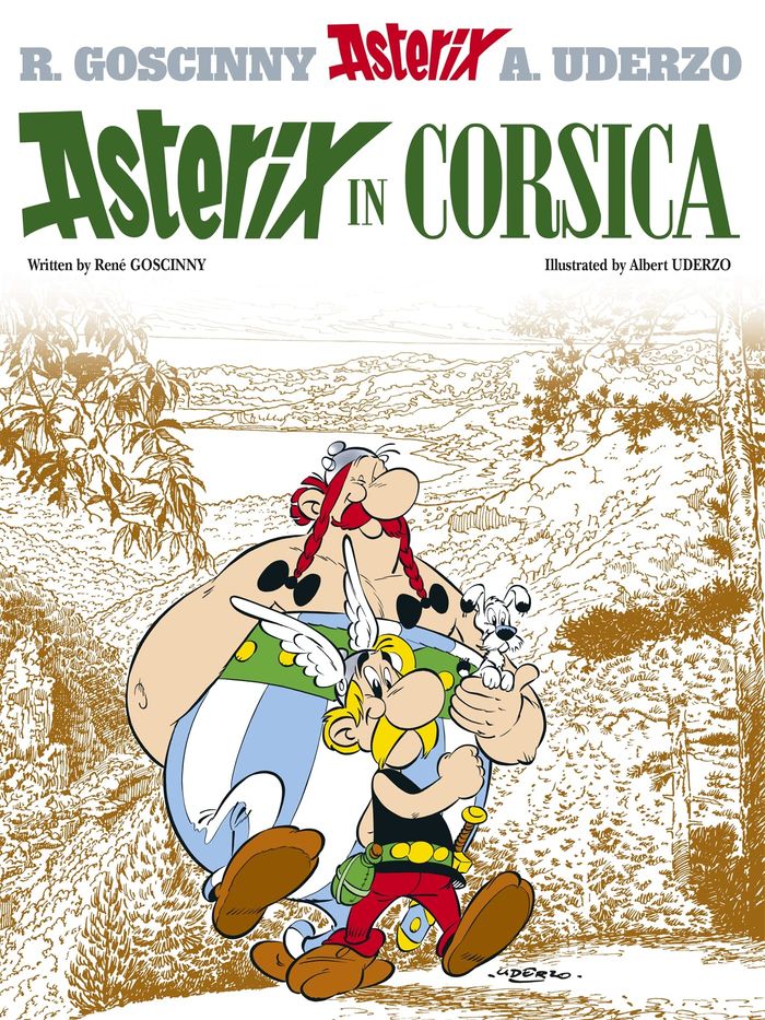 Couverture : ASTERIX: ASTERIX IN CORSICA - ALBUM 20