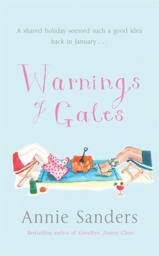 Couverture du livre « WARNINGS OF GALES » de Sanders, Annie, librairie Les Contes Infusés à Corte