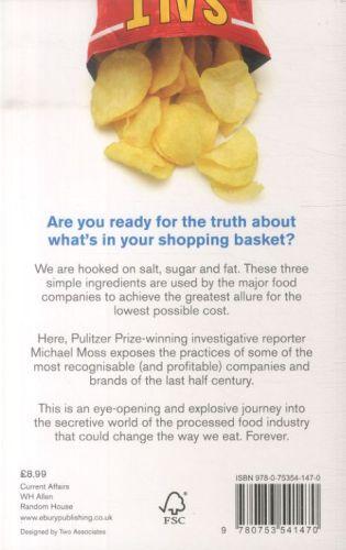 Quatrième de couverture de « SALT, SUGAR, FAT - HOW THE FOOD GIANTS HOOKED US »