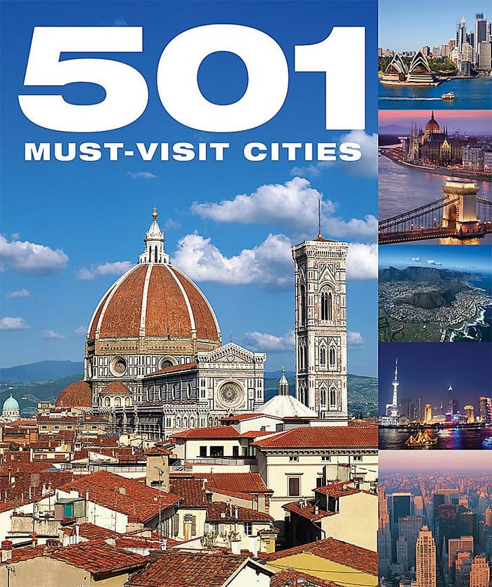 Couverture du livre « 501 MUST-VISIT CITIES », librairie Les Contes Infusés à Corte