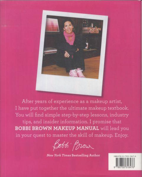Quatrième de couverture de « BOBBI BROWN MAKEUP MANUAL - FOR EVERYONE FROM BEGINNER TO PRO »