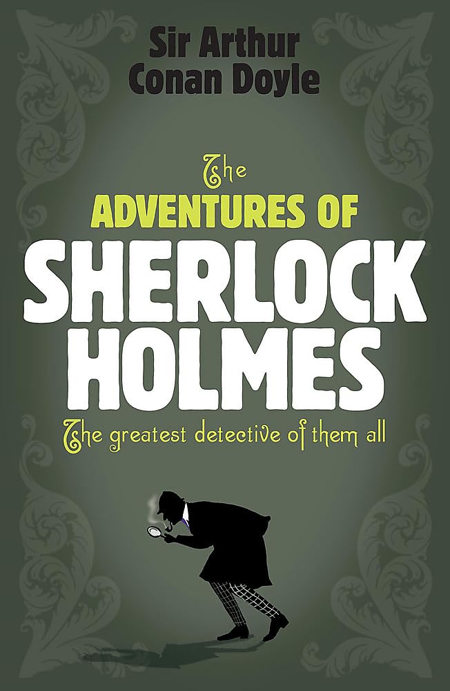 Couverture du livre « THE ADVENTURES OF SHERLOCK HOLMES » de Doyle, Conan Arthur, librairie Les Contes Infusés à Corte