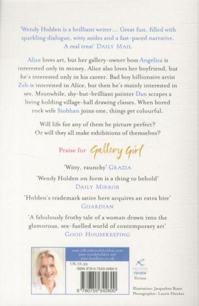 Quatrième de couverture de « GALLERY GIRL »