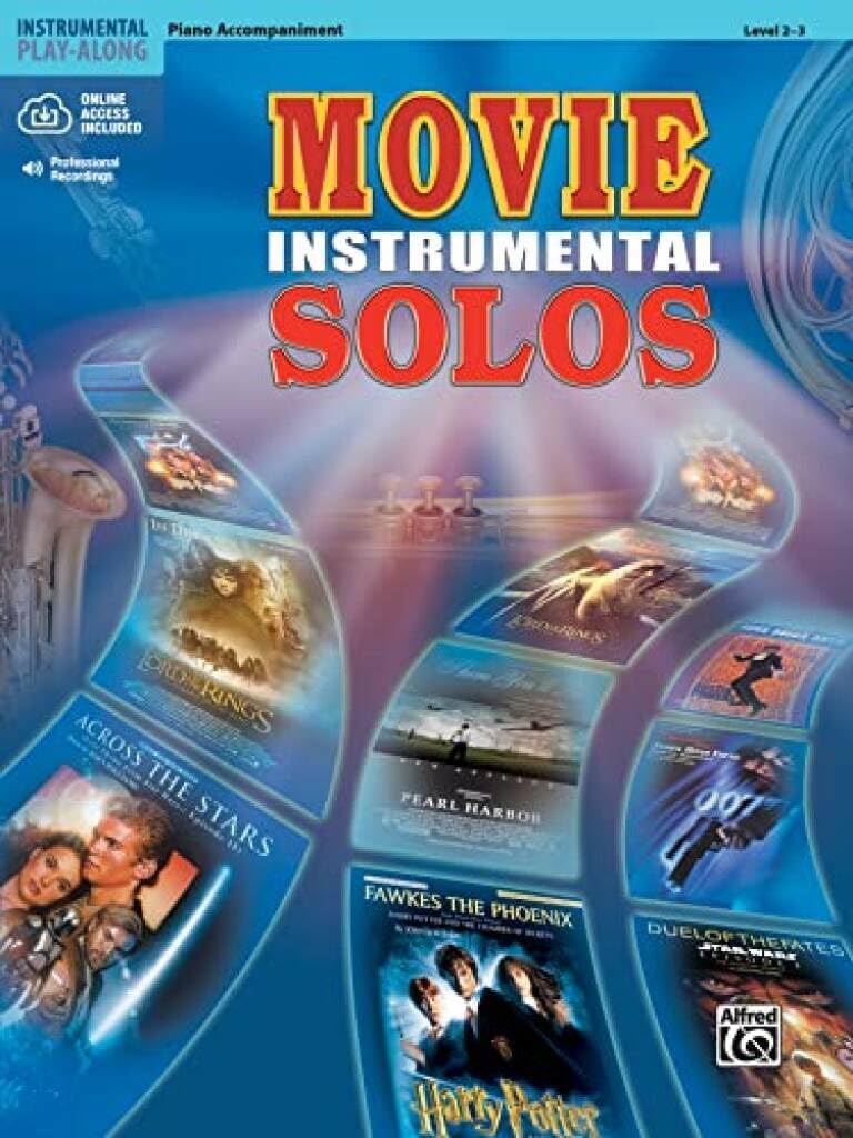 Couverture du livre « MOVIE INSTRUMENTAL SOLOS PIANO ACCOMPANIMENT PIANO » de Auteurs Divers, librairie Les Contes Infusés à Corte