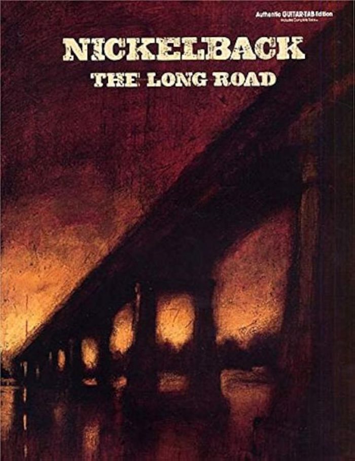 Couverture du livre « NICKELBACK: THE LONG ROAD GUITARE », librairie Les Contes Infusés à Corte