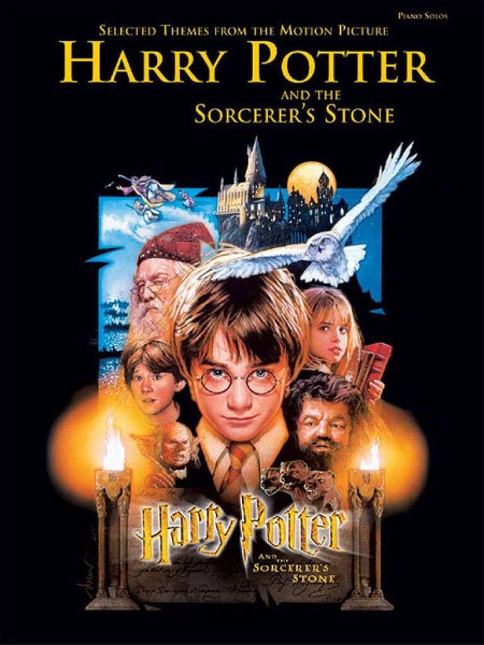 Couverture du livre « JOHN WILLIAMS: HARRY POTTER AND THE SORCERER'S STONE PIANO » de (composer) Williams, librairie Les Contes Infusés à Corte