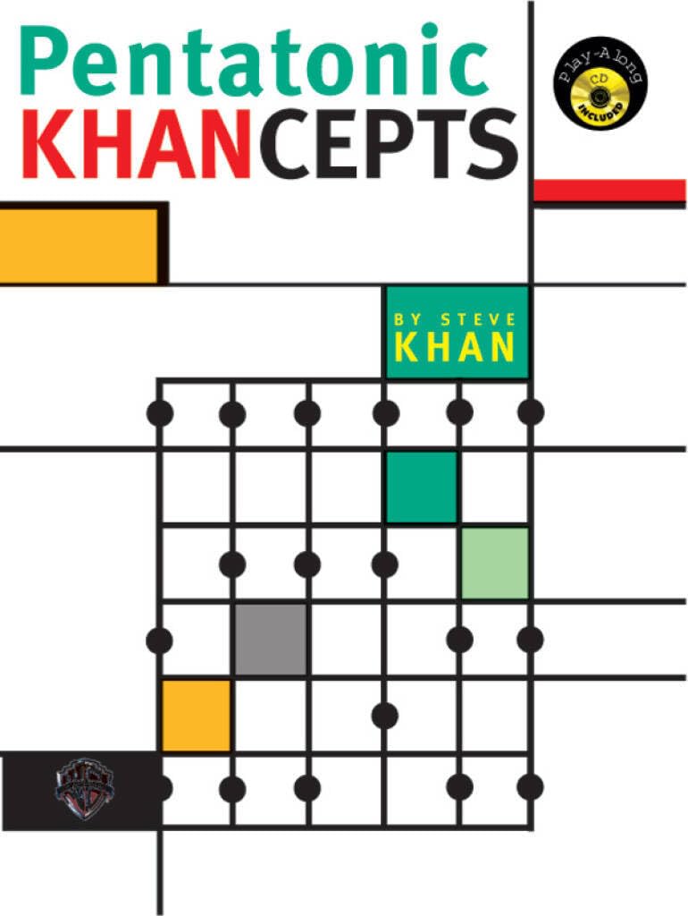 Couverture du livre « PENTATONIC KHANCEPTS GUITARE+CD », librairie Les Contes Infusés à Corte