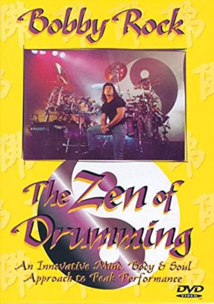 Couverture du livre « BOBBY ROCK: THE ZEN OF DRUMMING DVD » de Rock, (artist) Bobby, librairie Les Contes Infusés à Corte