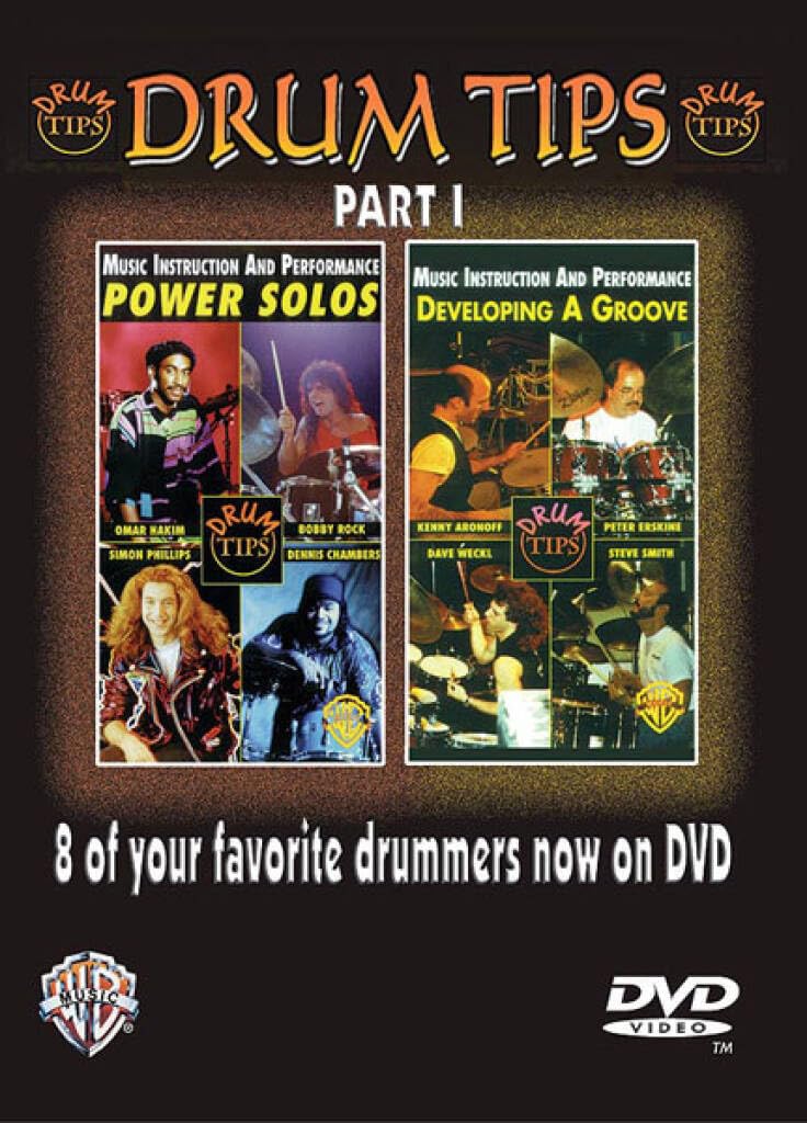 Couverture du livre « DRUM TIPS: PART 1 DVD DVD » de Auteurs Divers, librairie Les Contes Infusés à Corte