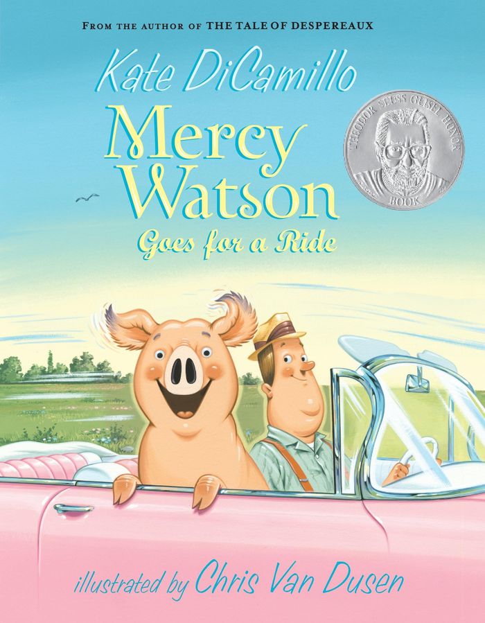 Couverture du livre « MERCY WATSON GOES FOR A RIDE - (A FUNNY AND HEARTWARMING CHAPTER BOOK ABOUT A LOVABLE, TOAST-EATING », librairie Les Contes Infusés à Corte