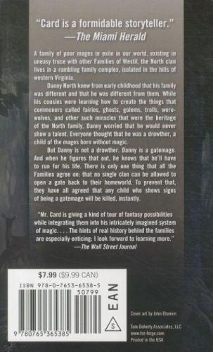 Quatrième de couverture de « THE LOST GATE »