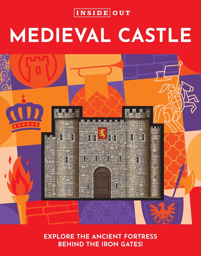 Couverture du livre « INSIDE OUT MEDIEVAL CASTLE (VOLUME 2) /ANGLAIS », librairie Les Contes Infusés à Corte