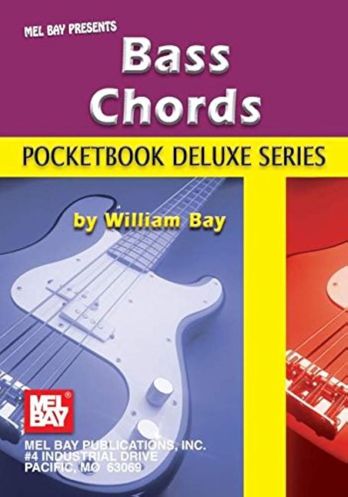 Couverture du livre « POCKETBOOK DELUXE SERIES: BASS CHORDS LIVRE SUR LA MUSIQUE » de Bay, (author William, librairie Les Contes Infusés à Corte