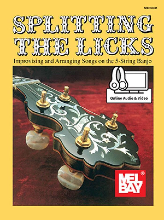 Couverture du livre « JANET DAVIS: SPLITTING THE LICKS 5 STRING BANJO (BOOK/AUDIO ONLINE) +TELECHARGEMENT » de Davis, (author Janet, librairie Les Contes Infusés à Corte