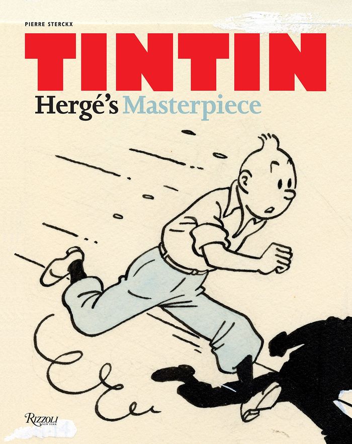 Couverture du livre « TINTIN HERGE'S MASTERPIECE /ANGLAIS », librairie Les Contes Infusés à Corte