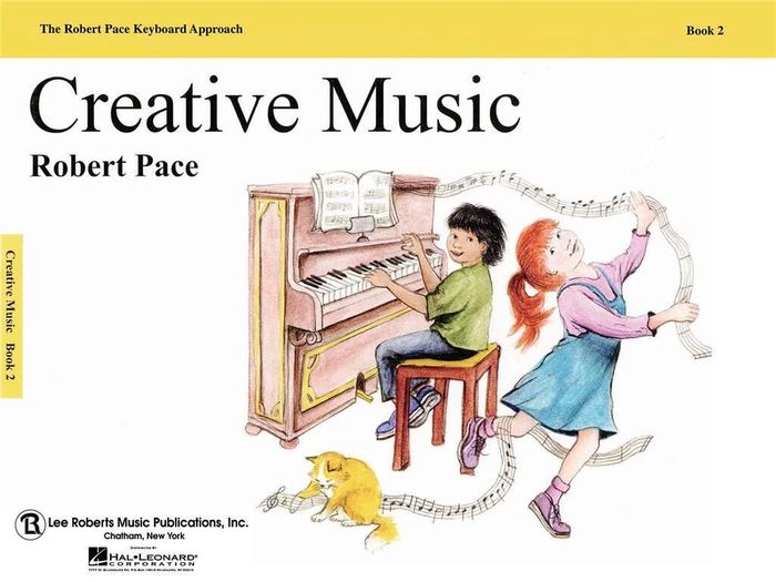 Couverture du livre « CREATIVE MUSIC, BOOK 2 PIANO » de Pace Robert, librairie Les Contes Infusés à Corte