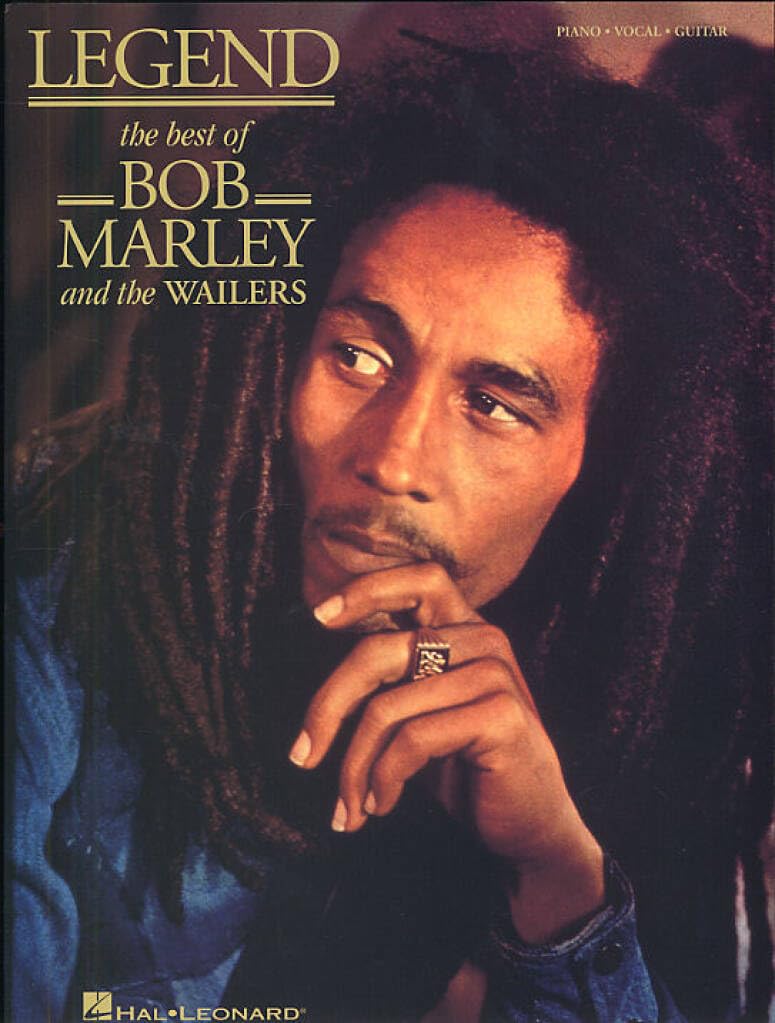 Couverture du livre « LEGEND: THE BEST OF BOB MARLEY AND THE WAILERS - PIANO, CHANT ET GUITARE » de Marley, Bob, librairie Les Contes Infusés à Corte