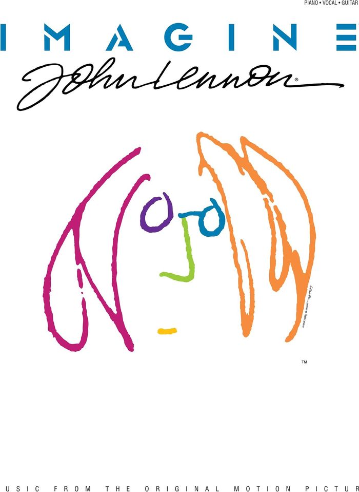 Couverture du livre « IMAGINE: THE MOVIE PIANO, VOIX, GUITARE » de Lennon, (artist John, librairie Les Contes Infusés à Corte