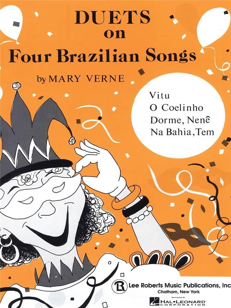 Couverture du livre « DUETS ON FOUR BRAZILIAN SONGS » de Verne Mary, librairie Les Contes Infusés à Corte