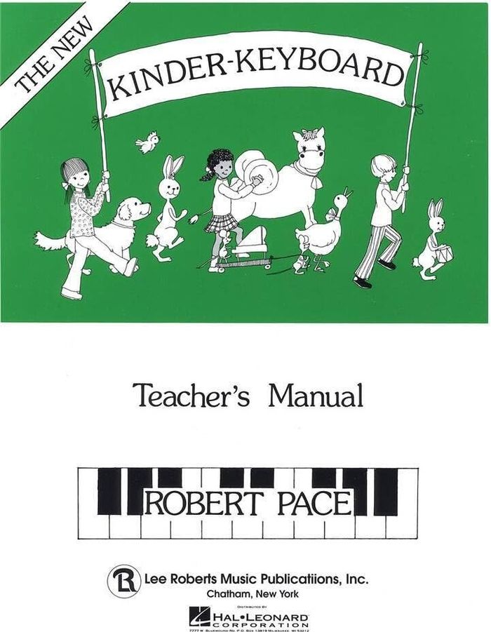 Couverture du livre « KINDER-KEYBOARD - TEACHER'S MANUAL PIANO » de Auteurs Divers, librairie Les Contes Infusés à Corte