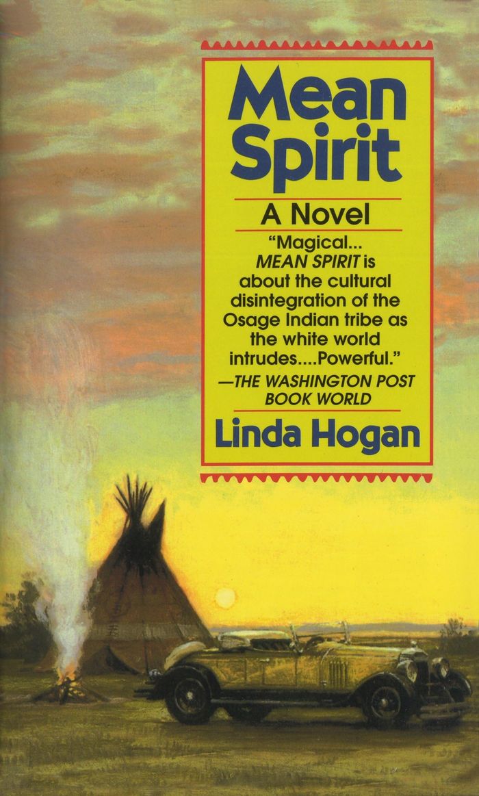 Couverture du livre « MEAN SPIRIT - A NOVEL » de Linda Hogan, librairie Les Contes Infusés à Corte
