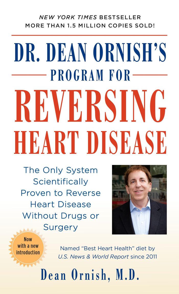 Couverture du livre « DR. DEAN ORNISH'S PROGRAM FOR REVERSING HEART DISEASE - THE ONLY SYSTEM SCIENTIFICALLY PROVEN TO REV », librairie Les Contes Infusés à Corte