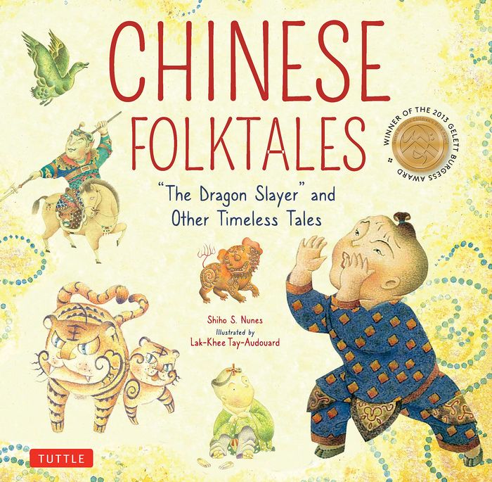Couverture du livre « CHINESE FOLKTALES /ANGLAIS/CHINOIS » de Nunes Shiho S, librairie Les Contes Infusés à Corte