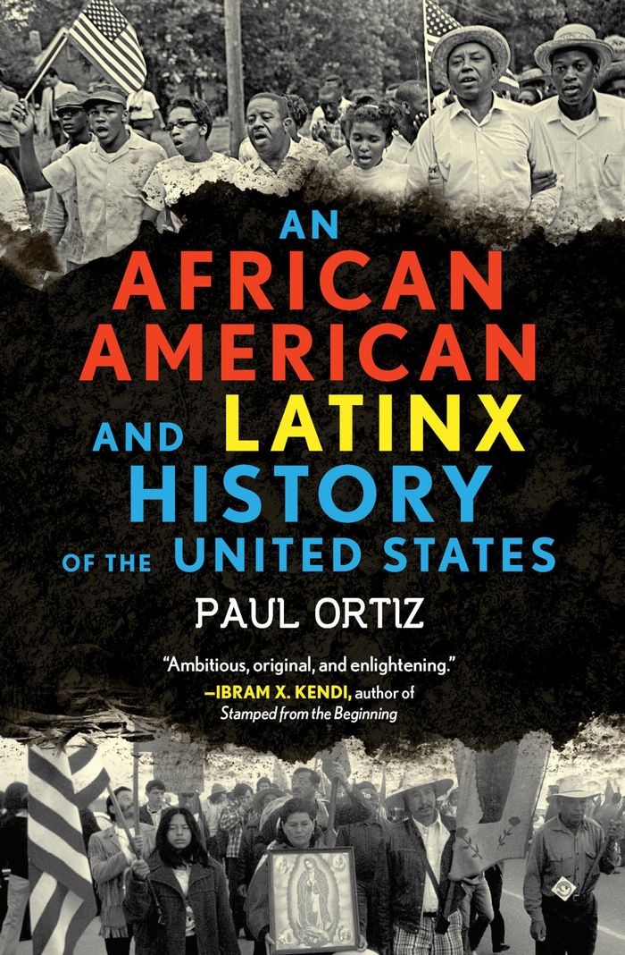 Couverture du livre « AFRICAN AMERICAN AND LATINX HISTORY OF THE UNITED STATES » de Paul Ortiz, librairie Les Contes Infusés à Corte