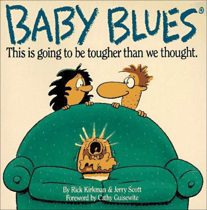 Couverture du livre « BABY BLUES », librairie Les Contes Infusés à Corte