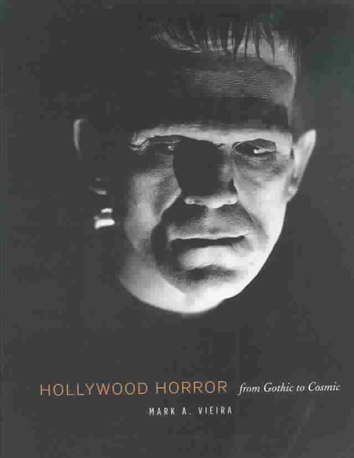 Couverture du livre « HOLLYWOOD HORROR: FROM GOTHIC TO COSMIC », librairie Les Contes Infusés à Corte