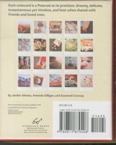 Quatrième de couverture de « PRETTY POLAROIDS NOTES »