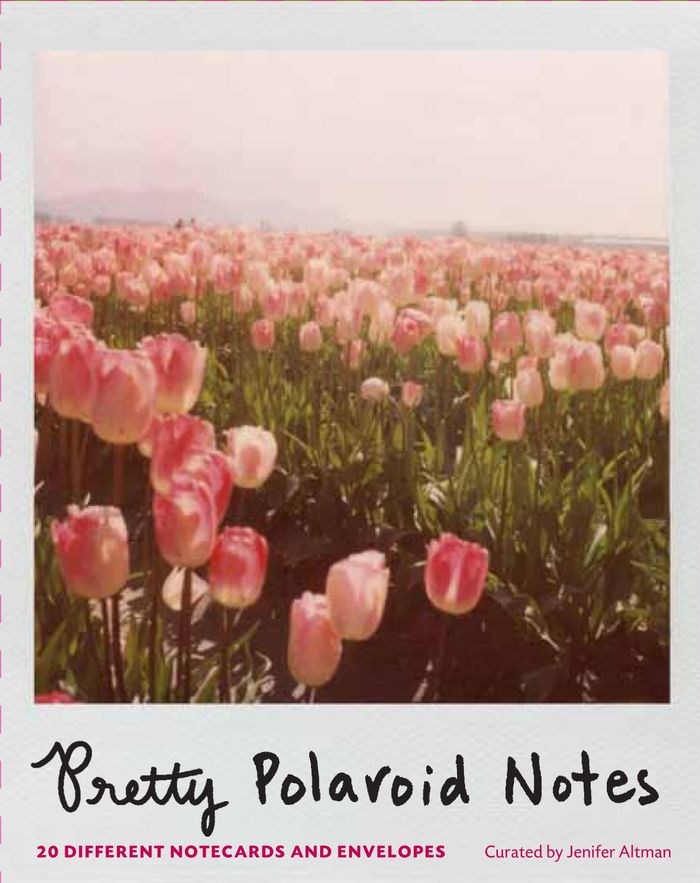 Couverture du livre « PRETTY POLAROIDS NOTES », librairie Les Contes Infusés à Corte