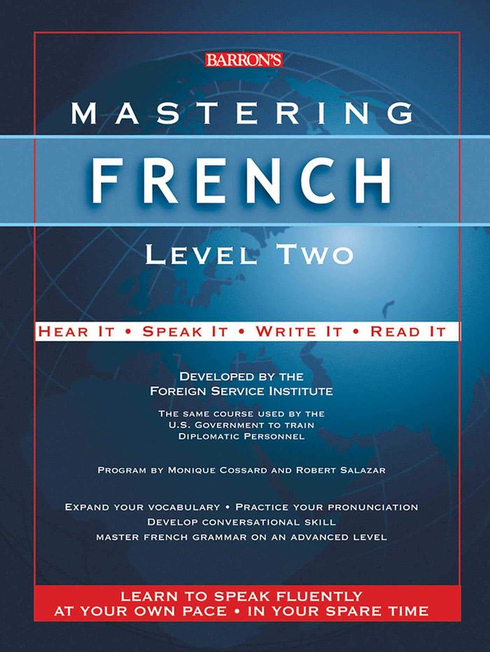 Couverture du livre « MASTERING FRENCH LEVEL 2 » de Cossard, Monique, librairie Les Contes Infusés à Corte