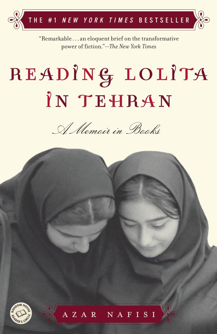 Couverture du livre « READING LOLITA IN TEHRAN - A MEMOIR IN BOOKS », librairie Les Contes Infusés à Corte