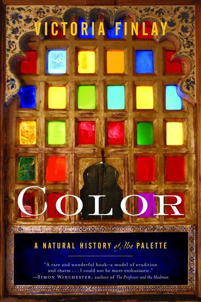 Couverture du livre « COLOR - A NATURAL HISTORY OF THE PALETTE », librairie Les Contes Infusés à Corte