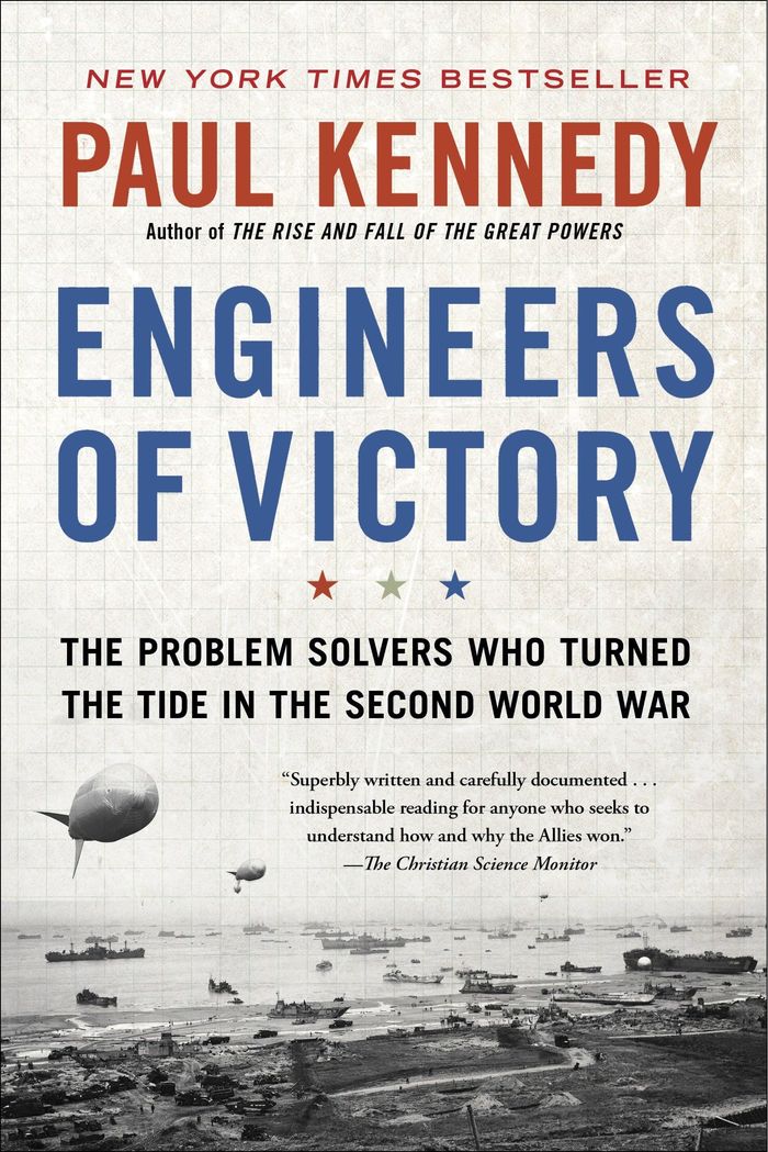 Couverture du livre « ENGINEERS OF VICTORY - THE PROBLEM SOLVERS WHO TURNED THE TIDE IN THE SECOND WORLD WAR » de Paul Kennedy, librairie Les Contes Infusés à Corte