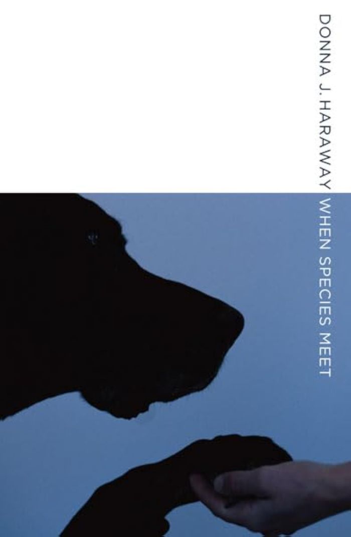 Couverture du livre « POSTHUMANITIES - WHEN SPECIES MEET », librairie Les Contes Infusés à Corte