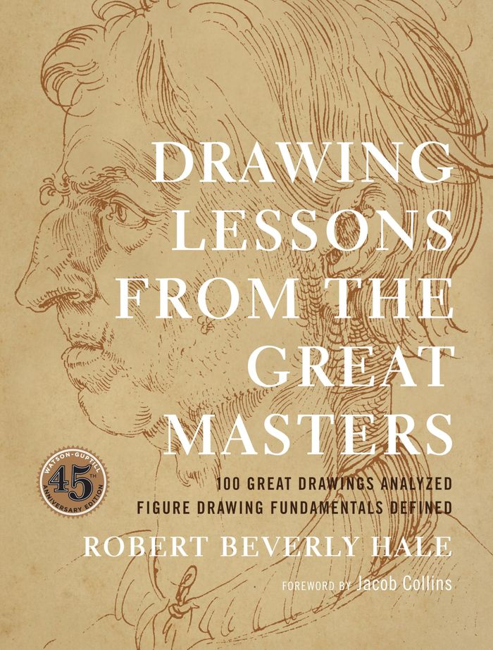 Couverture du livre « DRAWING LESSONS FROM THE GREAT MASTERS » de R Hale, librairie Les Contes Infusés à Corte
