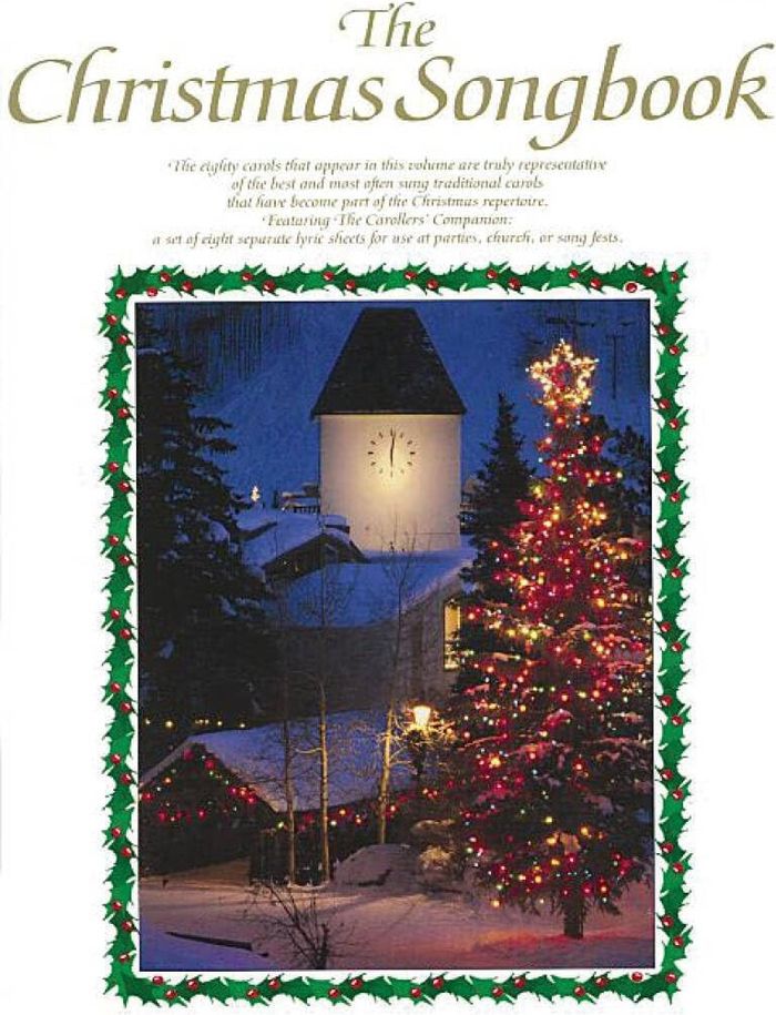 Couverture du livre « THE CHRISTMAS SONGBOOK PIANO, VOIX, GUITARE » de Auteurs Divers, librairie Les Contes Infusés à Corte