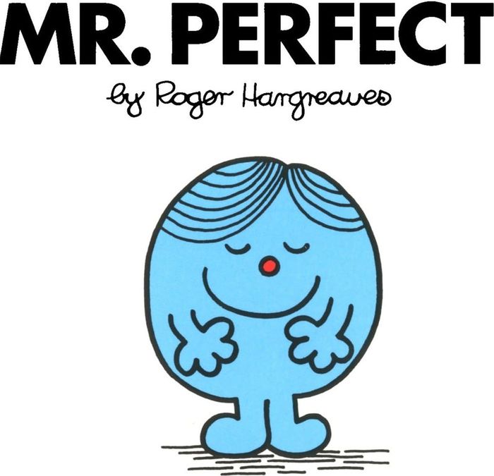 Couverture du livre « MR. MEN AND LITTLE MISS - MR. PERFECT » de Hargreaves, librairie Les Contes Infusés à Corte