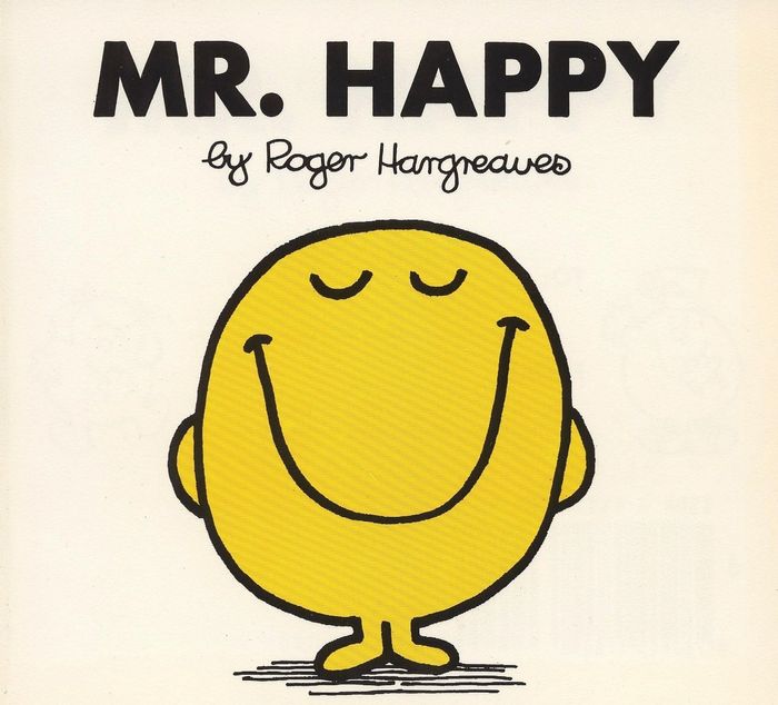 Couverture du livre « MR. MEN AND LITTLE MISS - MR. HAPPY », librairie Les Contes Infusés à Corte
