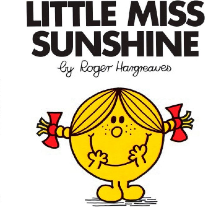 Couverture du livre « MR. MEN AND LITTLE MISS - LITTLE MISS SUNSHINE » de Roger Hargreaves, librairie Les Contes Infusés à Corte