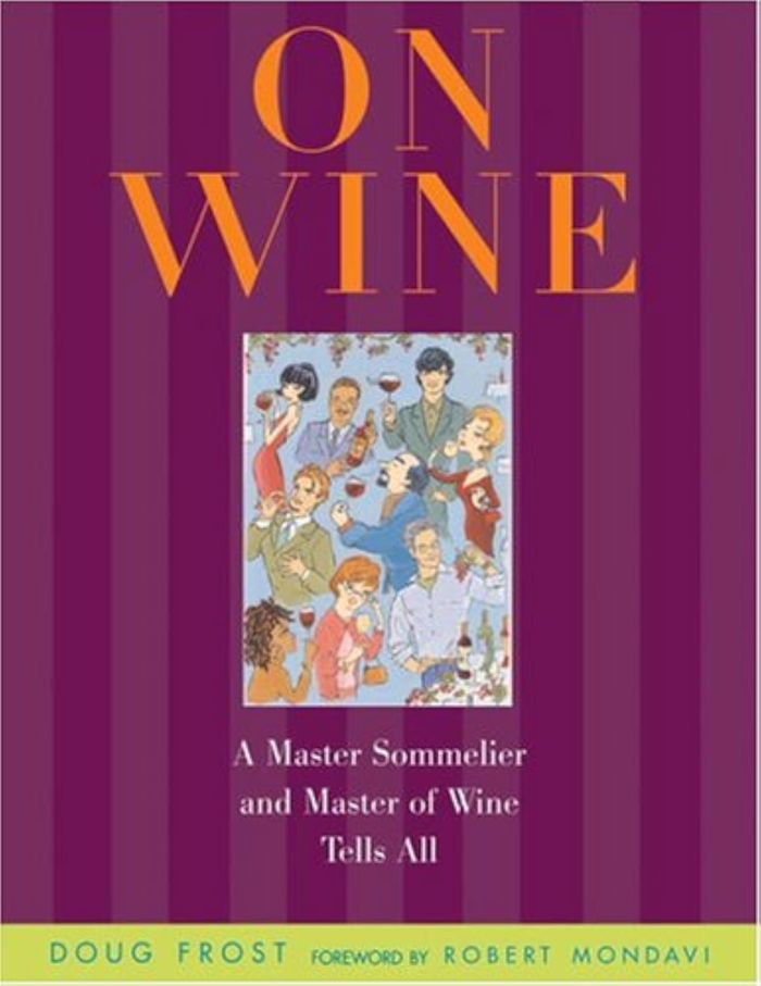 Couverture du livre « ON WINE » de Doug Frost, librairie Les Contes Infusés à Corte