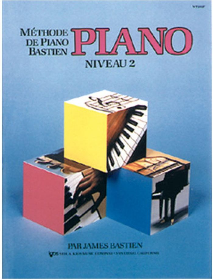 Couverture du livre « JAMES BASTIEN : METHODE DE PIANO BASTIEN : PIANO VOL. 2 - RECUEIL - PIANO » de Bastien James, librairie Les Contes Infusés à Corte