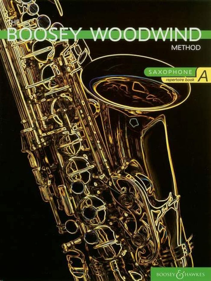 Couverture du livre « THE BOOSEY WOODWIND AND BRASS METHOD - VOL. A - THE BOOSEY WOODWIND METHOD - SAXOPHONE REPERTOIRE. V » de Chris Morgan, librairie Les Contes Infusés à Corte