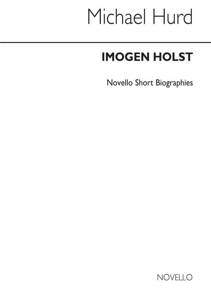 Couverture du livre « GUSTAV HOLST: NOVELLO SHORT BIOGRAPHY BIOGRAPHIE » de Holst, (artis Gustav, librairie Les Contes Infusés à Corte