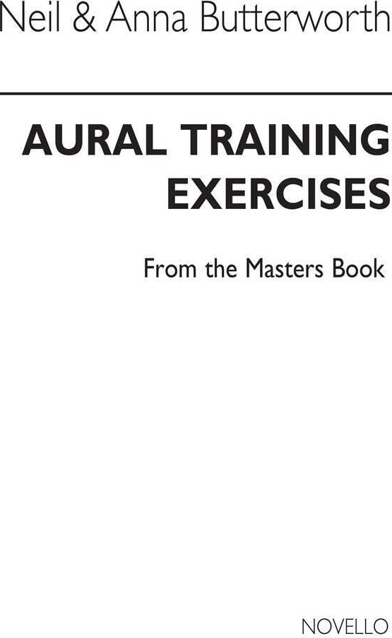 Couverture du livre « 400 AURAL TRAINING EXERCISES FROM THE MASTERS » de Auteurs Divers, librairie Les Contes Infusés à Corte