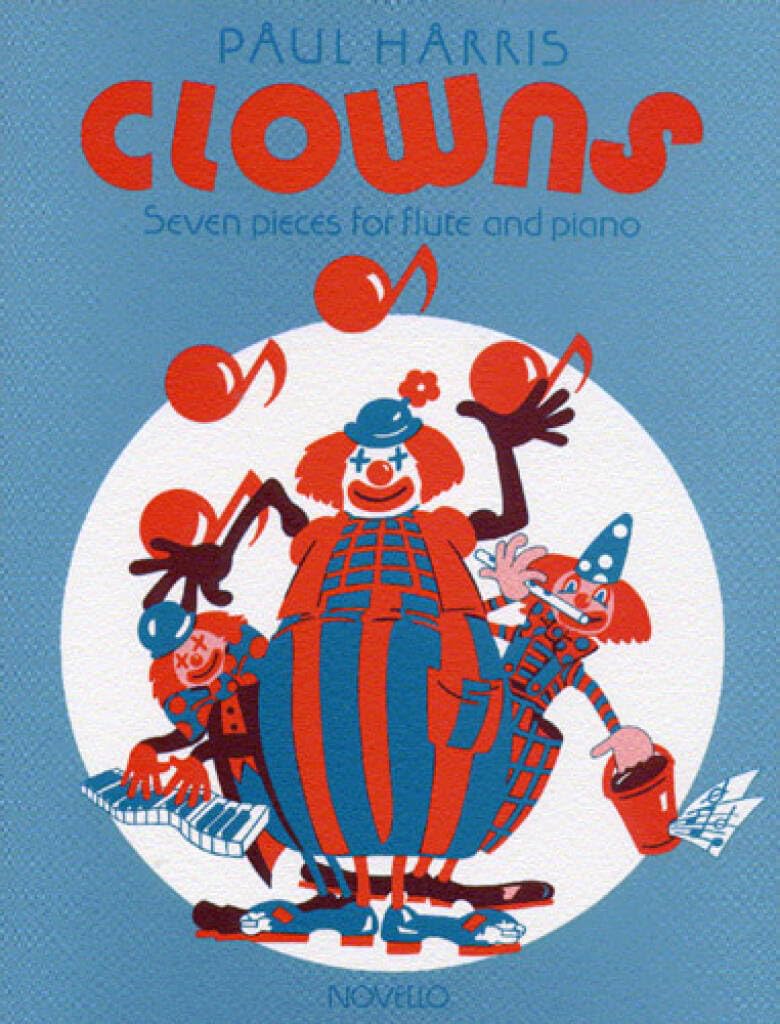 Couverture du livre « PAUL HARRIS: CLOWNS », librairie Les Contes Infusés à Corte